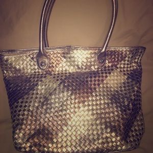Elliott Lucca Gorgeous Metallic Tote